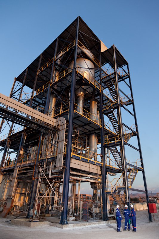 Le cobalt marocain doit subir une conversion chimique pour être utilisé dans les batteries de VE (Photo&nbsp;: Managem)