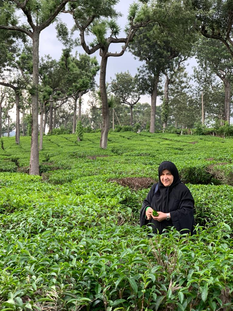 Shams Al Qassabi has sourced tea leaves and spices from across India to sell at her shop in Qatar