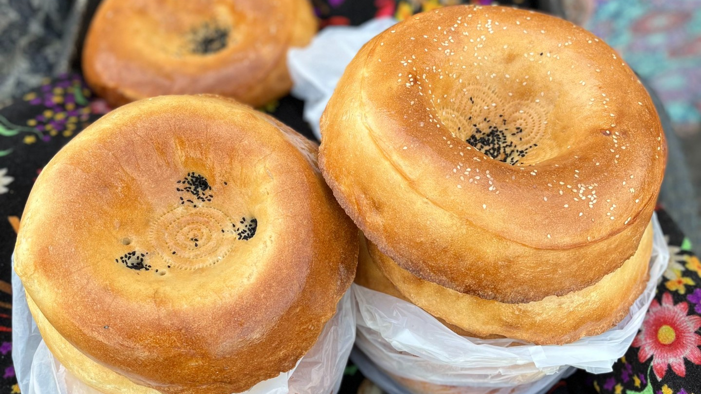 Of all the variations of Uzbekistan's non, the Samarkand non - which is much thicker than most - is the most fabled non.