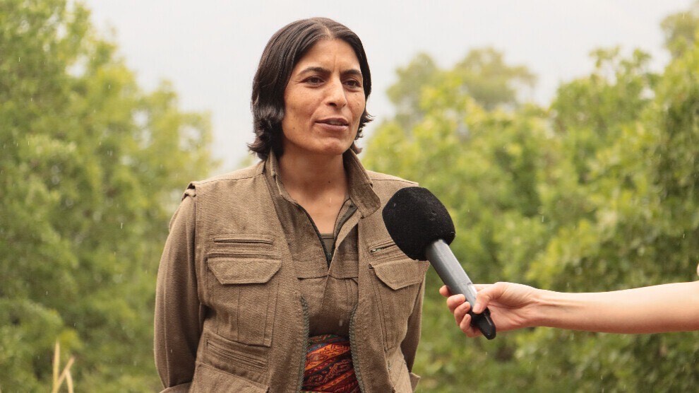 Deniz Derya – Member of the Coordination Council of the Free Women’s Community of Eastern Kurdistan (supplied)