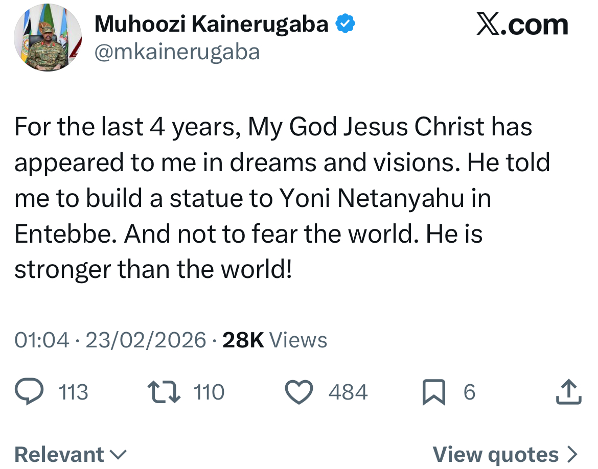 Kainerugabe tweet
