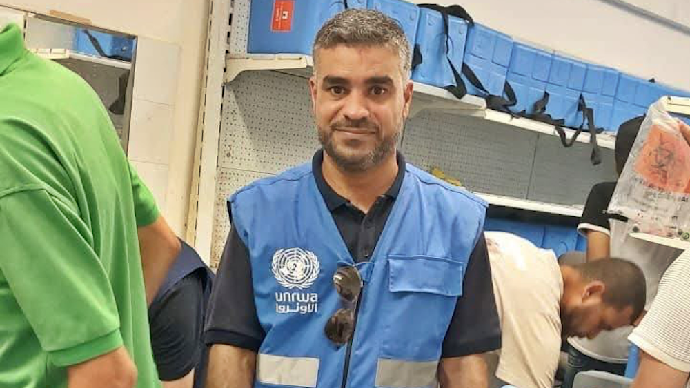 Dr Khaled, the author's brother-in-law and an Unrwa paediatrician killed in an Israeli air strike, in an undated photo (Supplied)