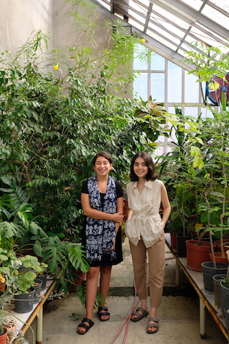 Dilsad Aladag and Eda Aslan