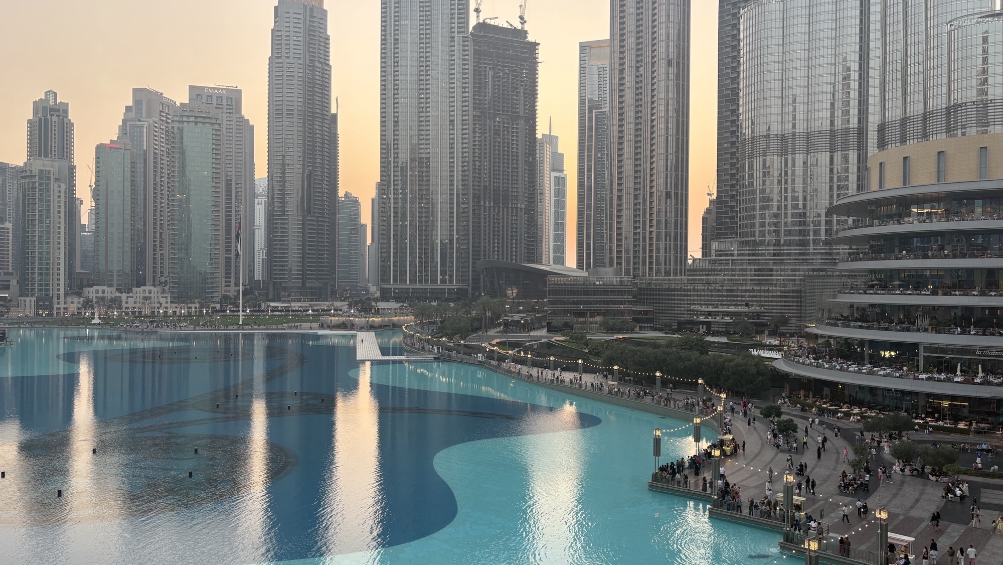 Dubai was noticeably quieter as the UAE become embroiled in the regional conflict (MEE)
