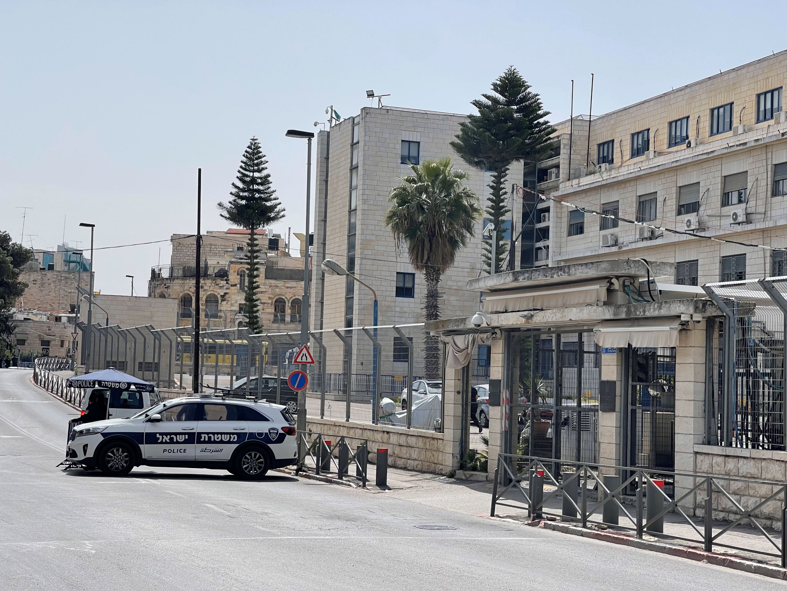 Israeli police in East Jerusalem (MEE/Nadda Osman)