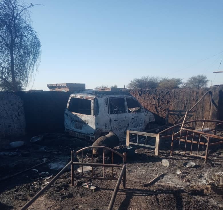 Kanabi settlement destruction