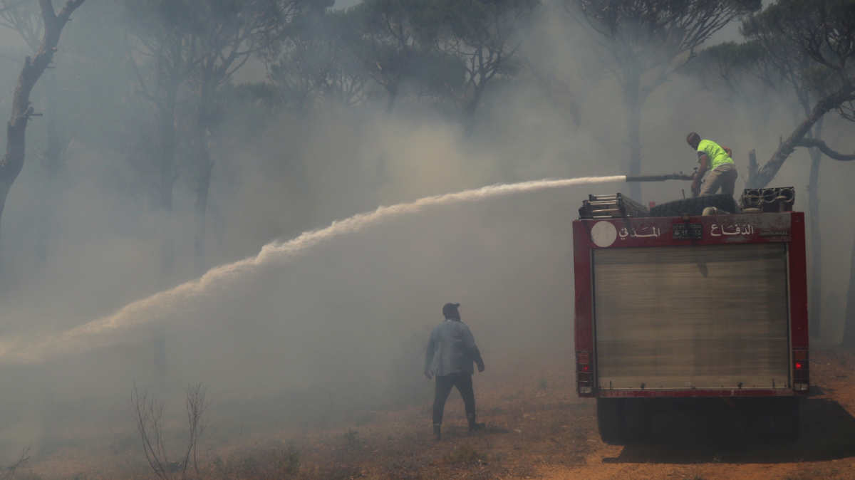 Lebanon fires