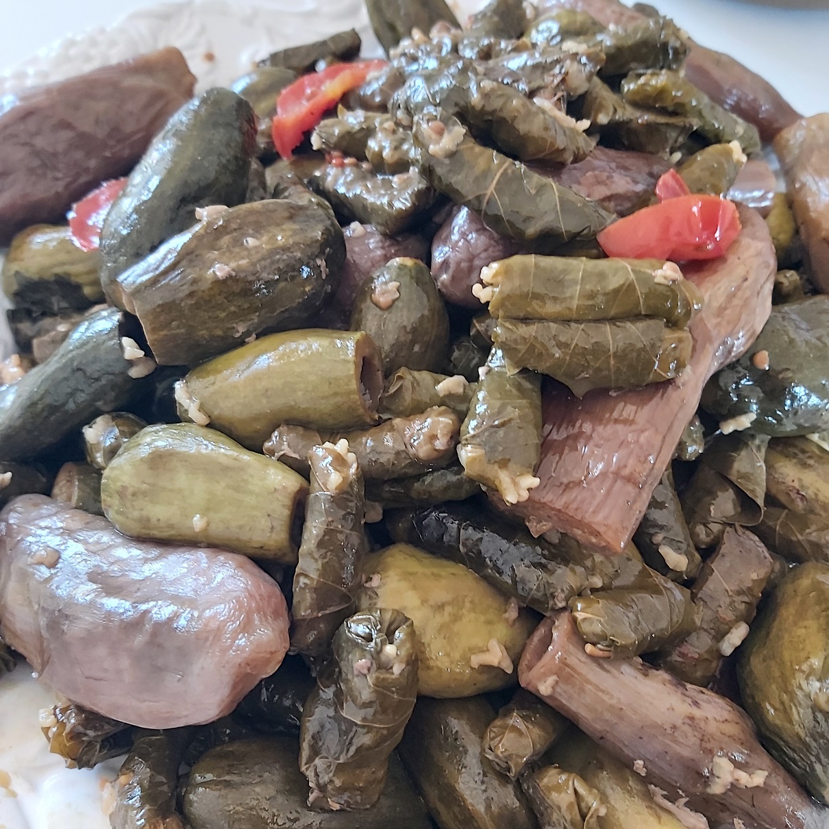 Les kousa mashi et les warak inab sont des mets populaires des grands festins familiaux (Fadi Kattan)