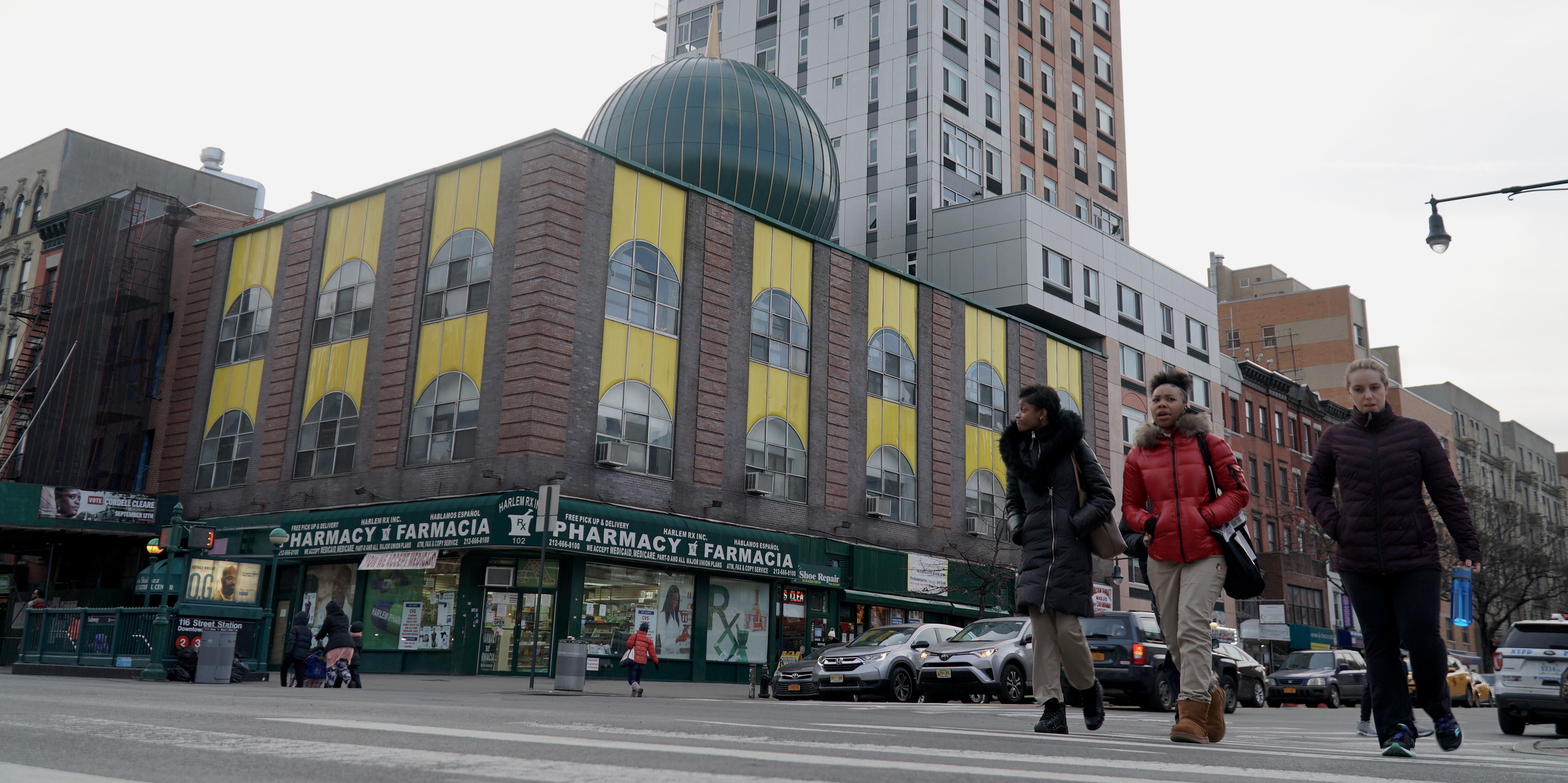 Mosque in Harlem, New York (Azad Essa/MEE)