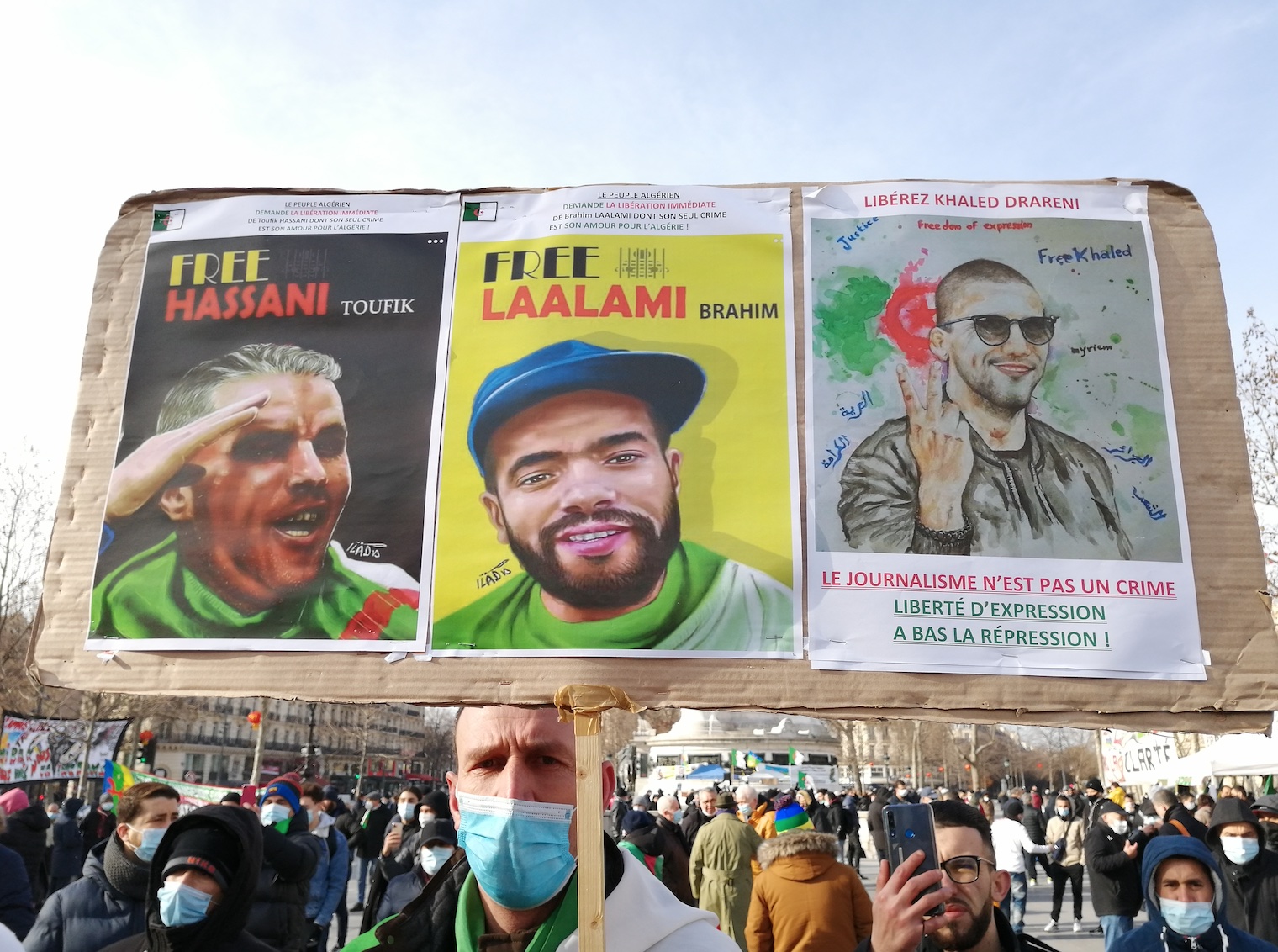 Quelque 70 personnes sont actuellement en prison en lien avec le Hirak et/ou les libertés individuelles, selon le Comité national de libération des détenus (CNLD), (Nadia Henni-Moulaï)