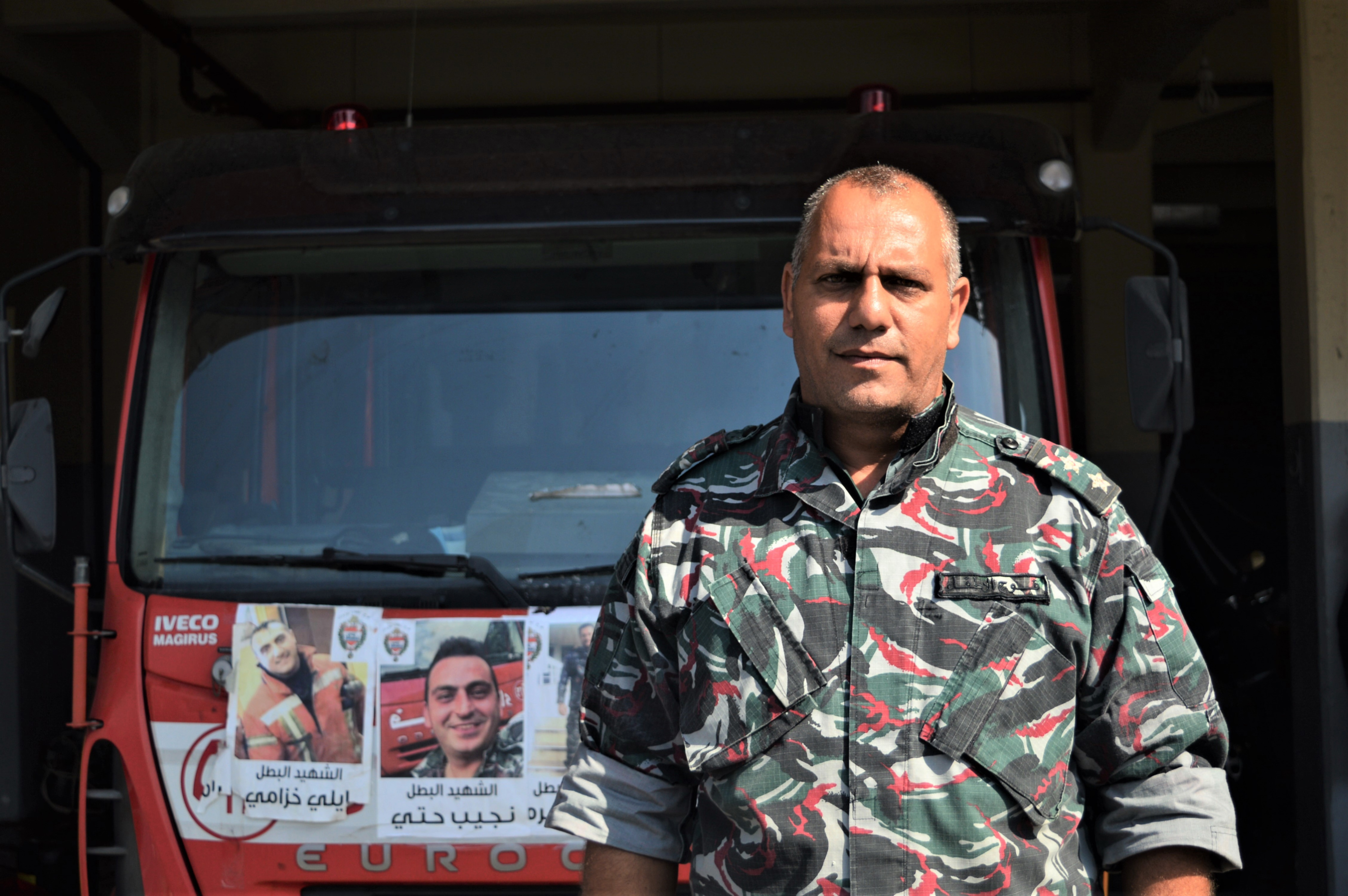 Beirut explosion firefighters