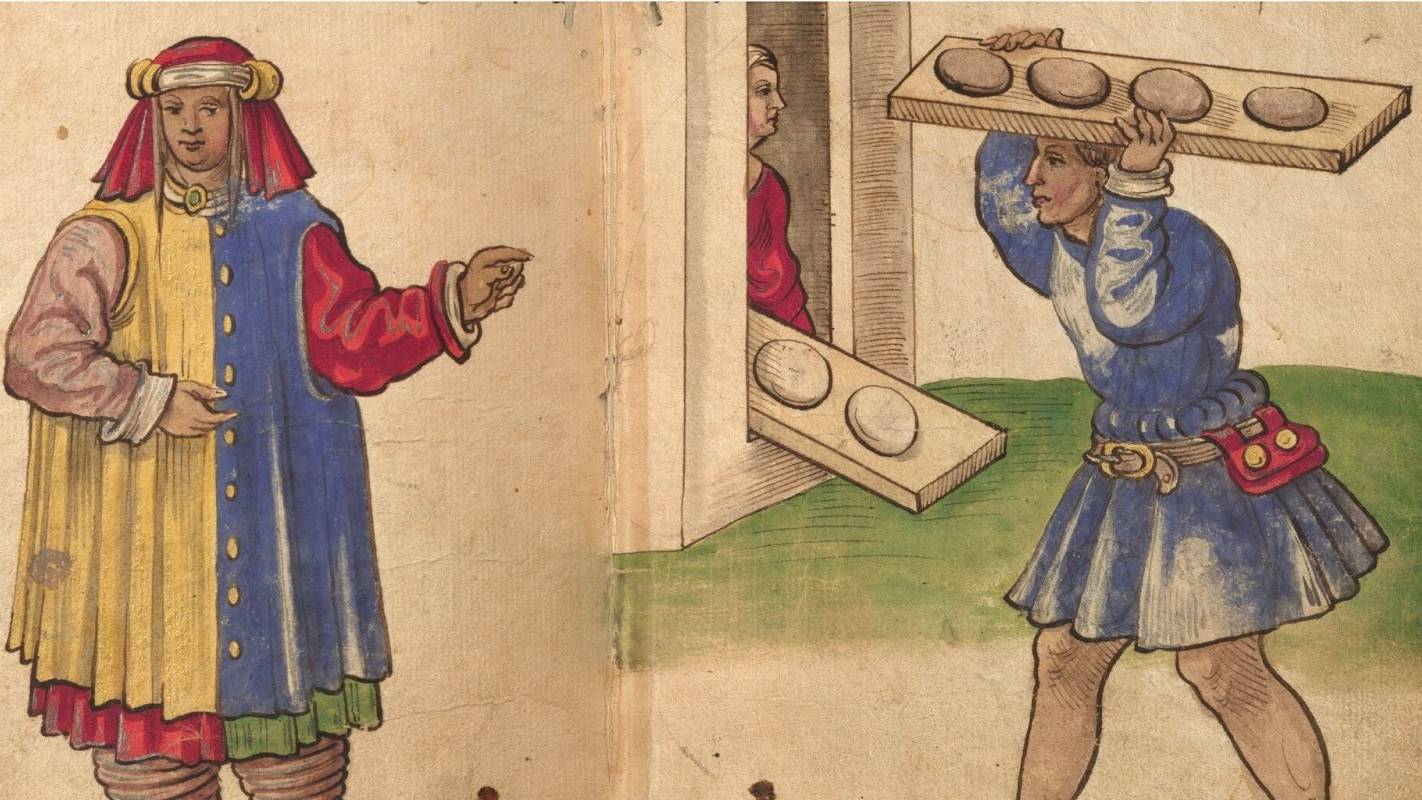 Another illustration by Christoph Weiditz's work showing the Moriscos of Spain (Public domain)