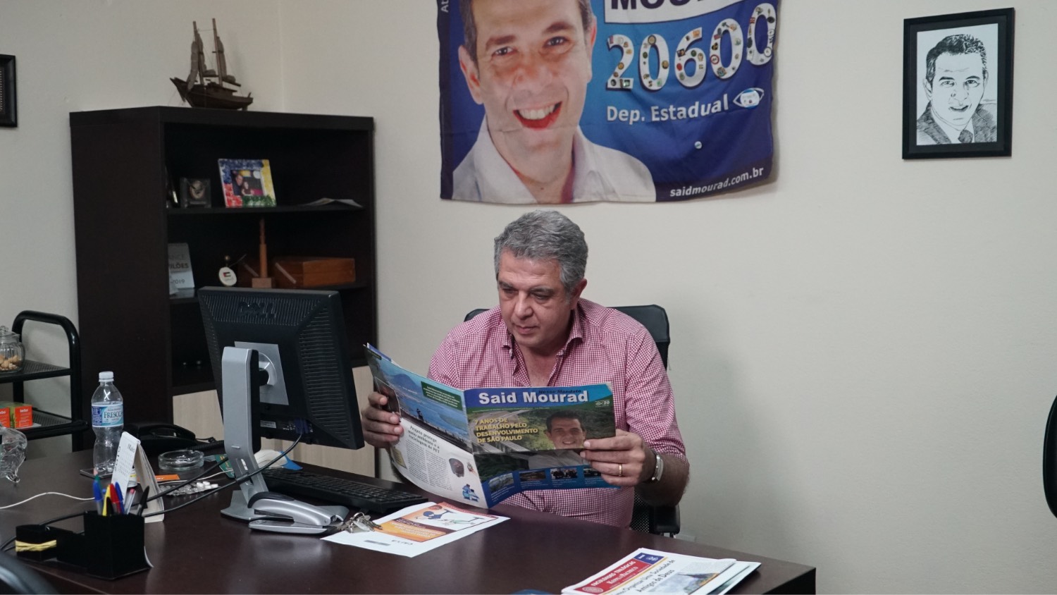 Ahmed Said Mourad, A Brazilian-Lebanese businessman and the Former Deputy of Sao Paulo parliament for two terms from 2002-2010 (MEE/Eman Abusidu)