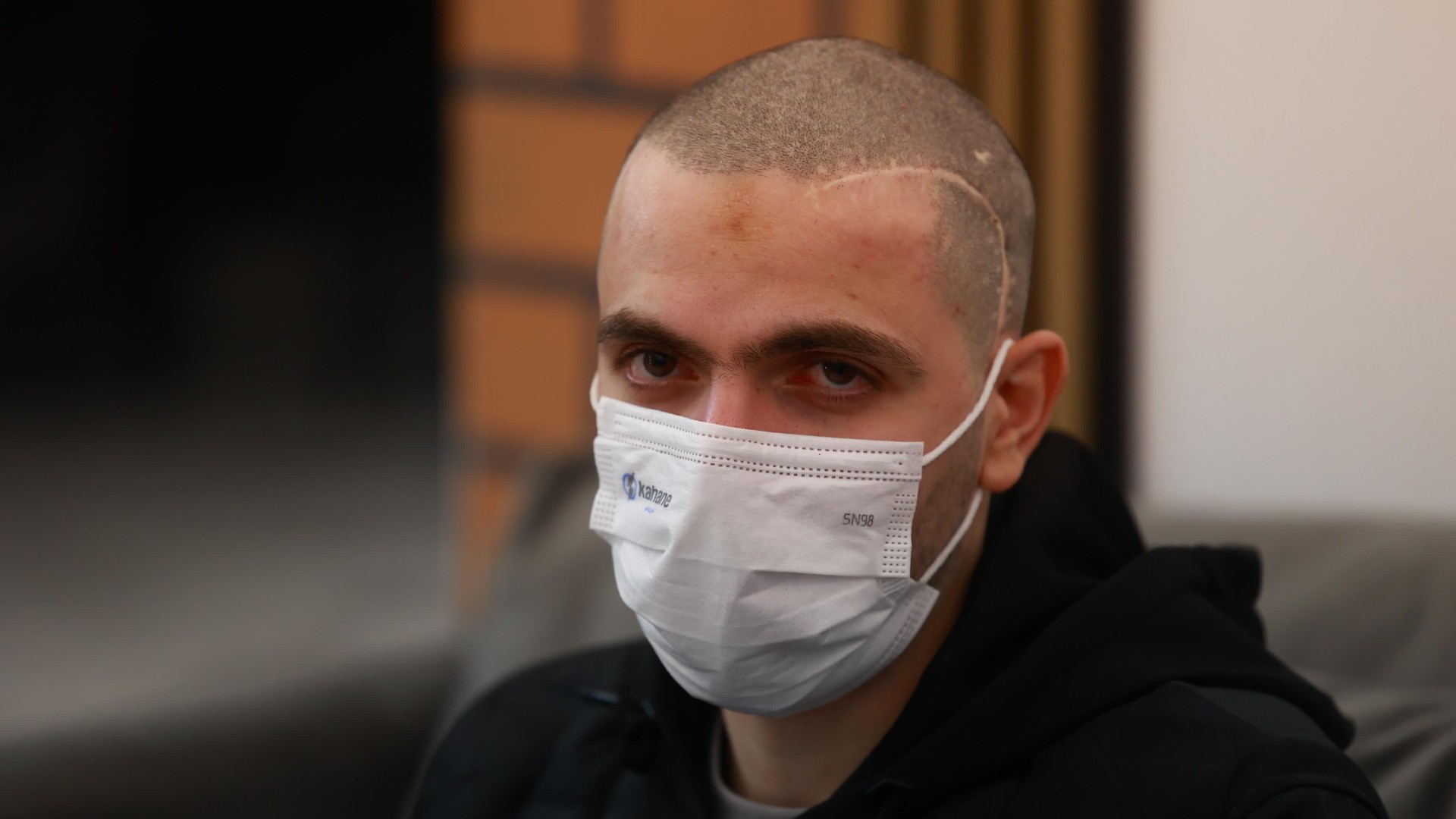 Musab Qatawi in his occupied West Bank home of Qalqilya (MEE/Mohammad Ahmad Nazal)