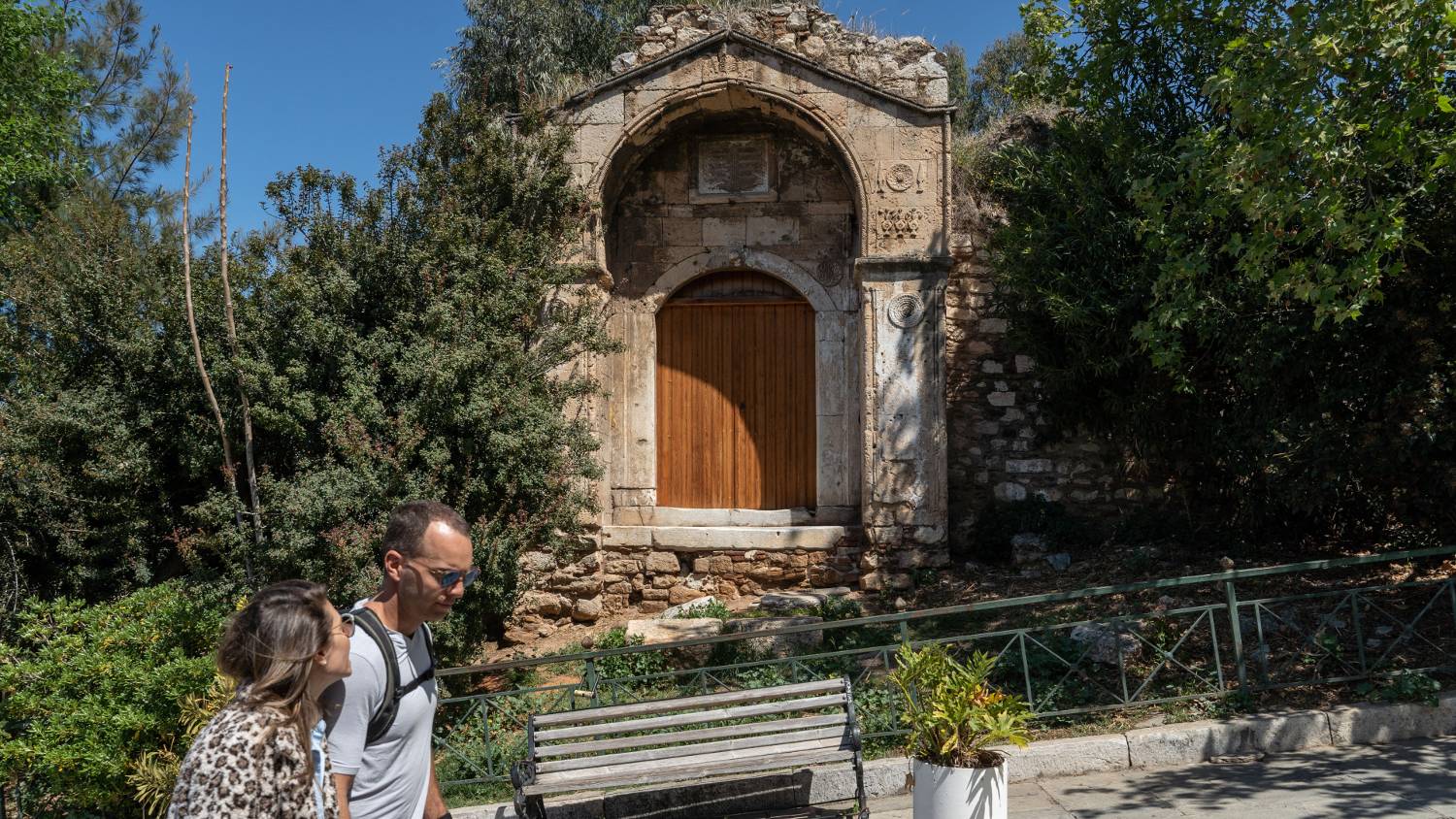 Important figures within the city’s Muslim community would once gather at Old Madrasah Gate (Nick Paleologos)