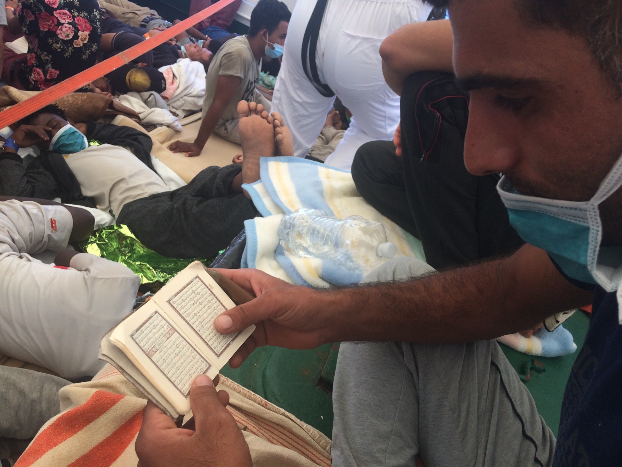 Some 274 migrants were trapped for days on board the Open Arms, as Malta and Italy repeatedly delayed responding to requests for a port of safety (MEE)