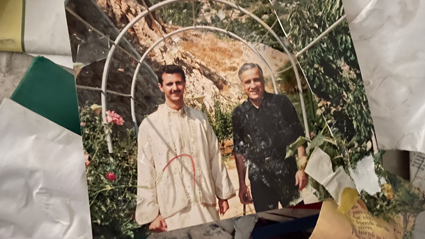 Bashar and Hafez Assad