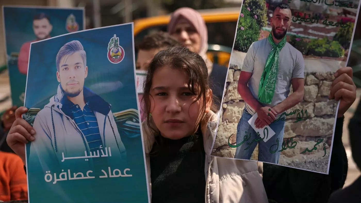 relatives of prisoners hebron palestine