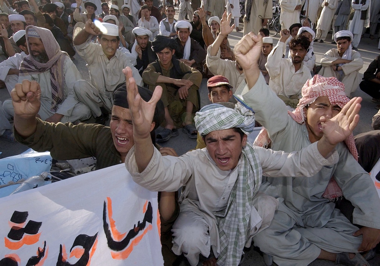 Quetta, in Pakistan, is a sorting hub for students from the madrasas, Turkish traders, of which there are many in the region, as well as foreign Tablighi (AFP)