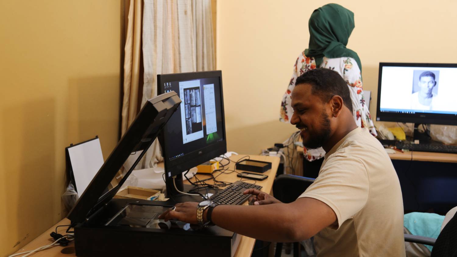 Le Rashid Studio possède plus de quatre millions de négatifs datant des années 1940 (Sudan Memory)