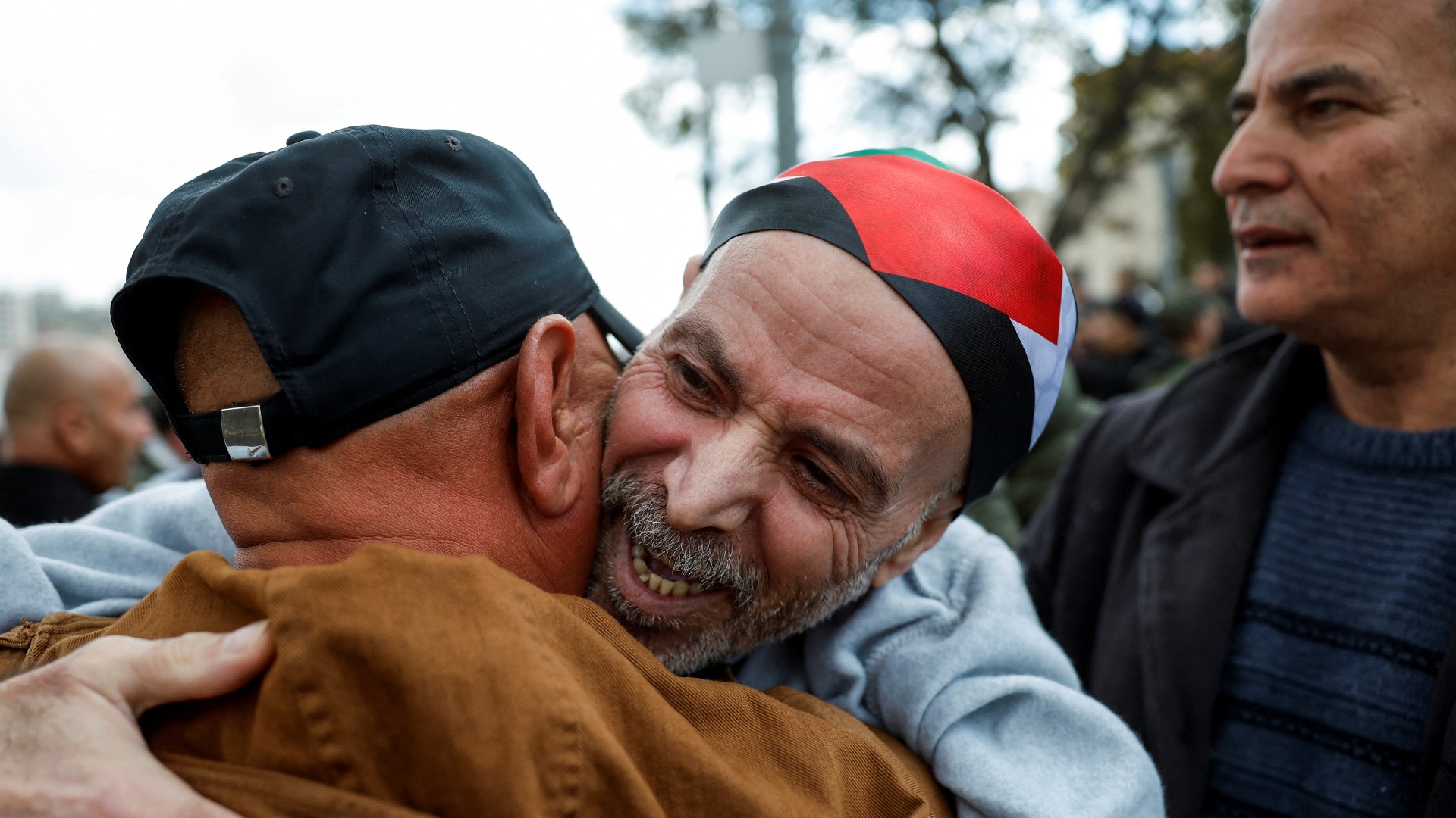 Palestinian prisoners released Ramallah