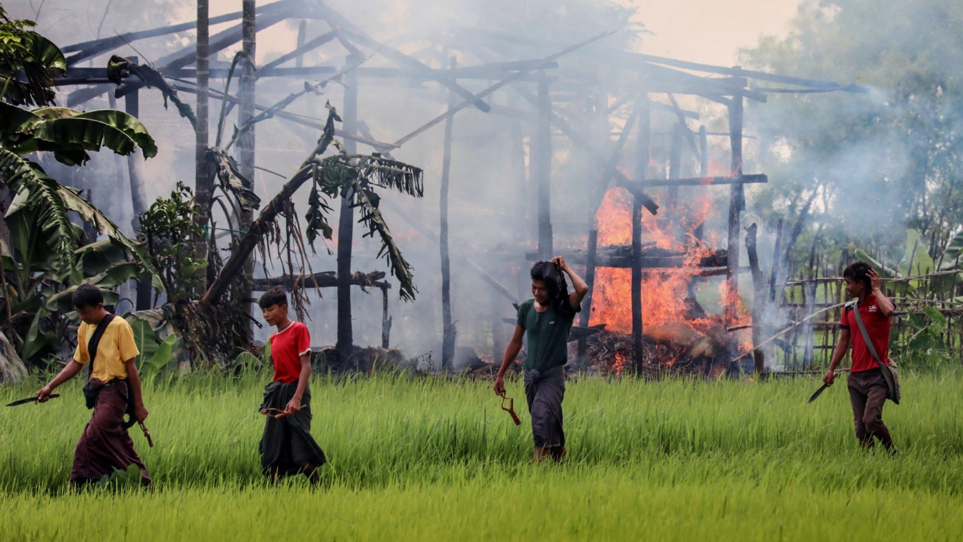 Rakhine state AFP