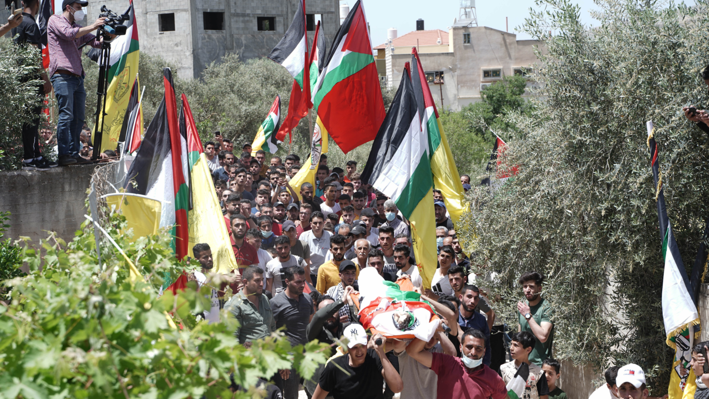 Saeed Odeh's funeral