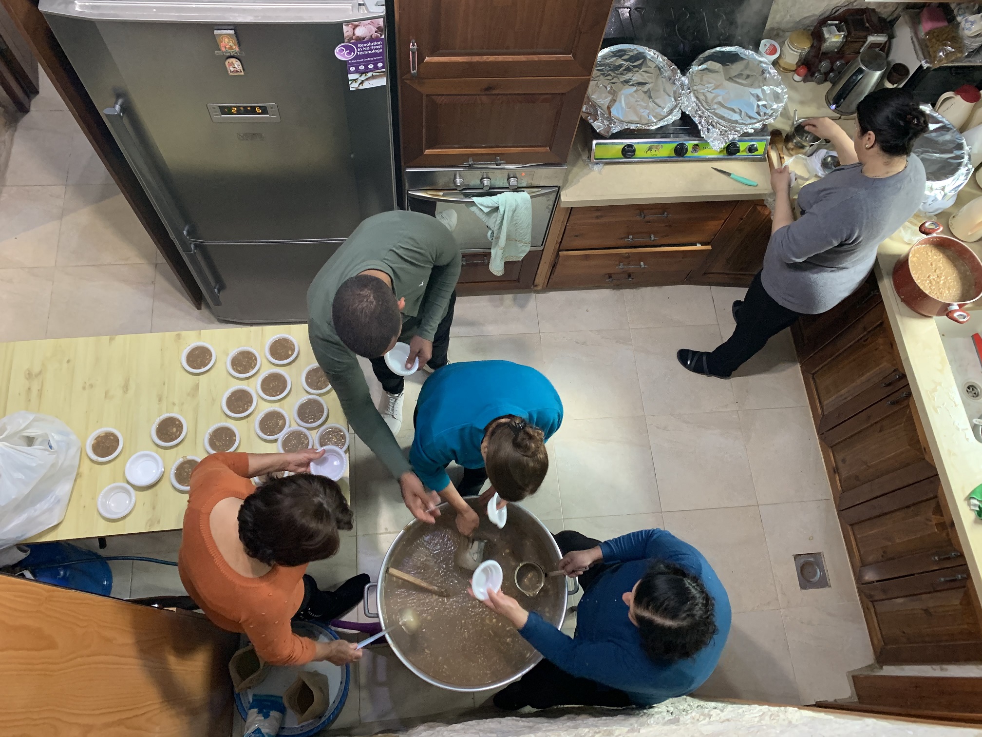 Saint Barbara prep wheat dish