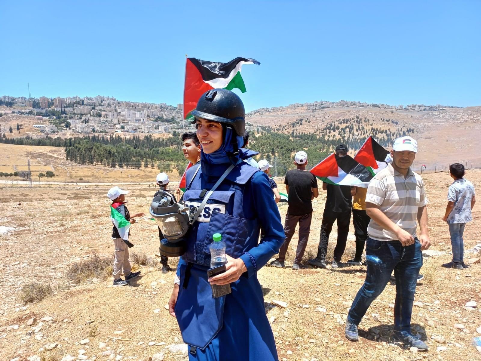 Palestinian female journalists attacked by PA forces