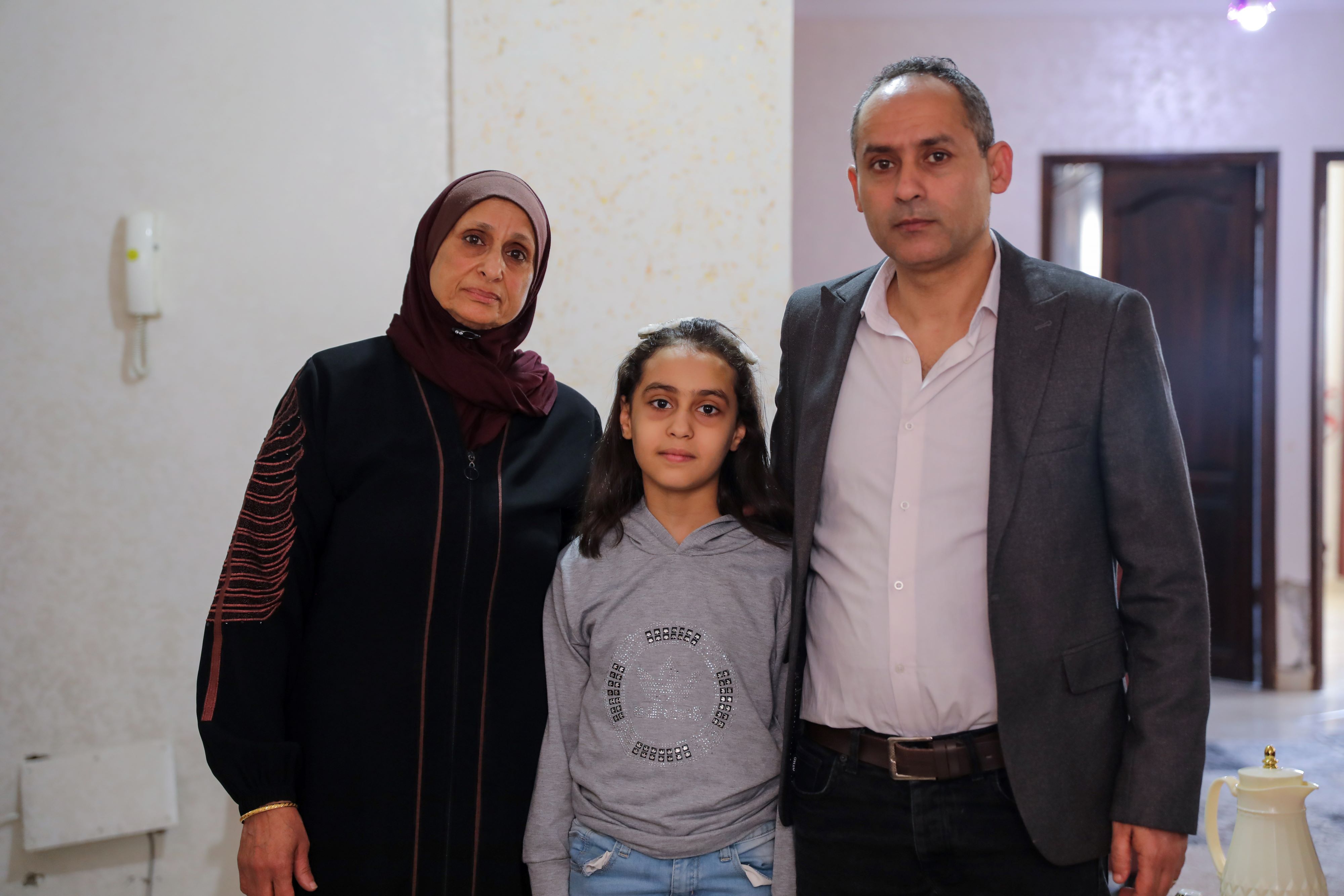 Samira (L), Suzy and Riyad (R) 