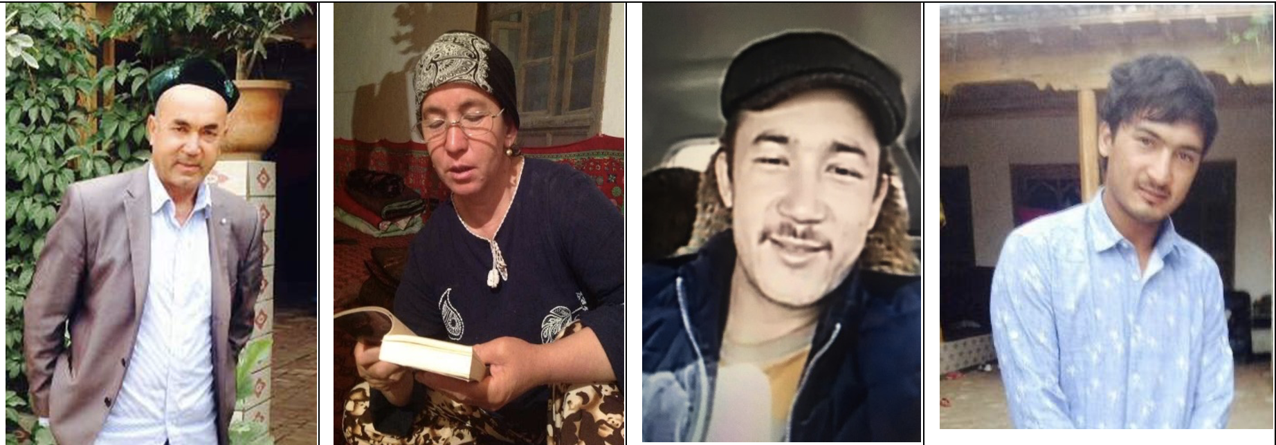 Family members of Abdureshid who are detained in China