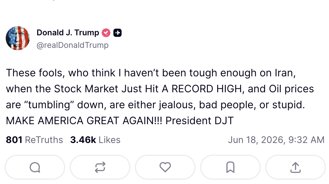Trump social