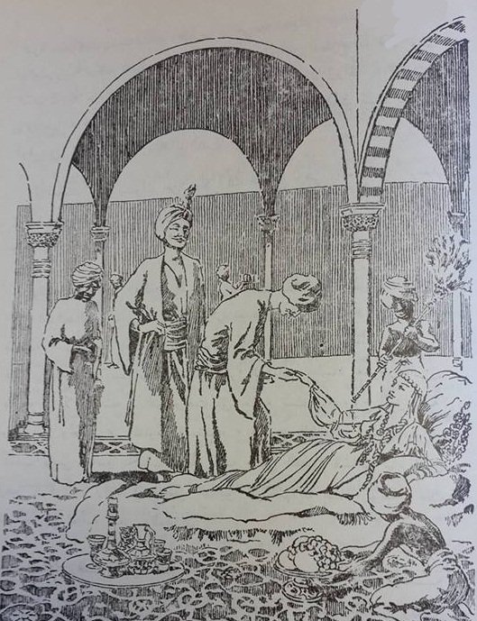 Chajar ad-Durr telle que représentée dans une publication libanaise consacrée à l’Empire ayyoubide (Creative Commons)