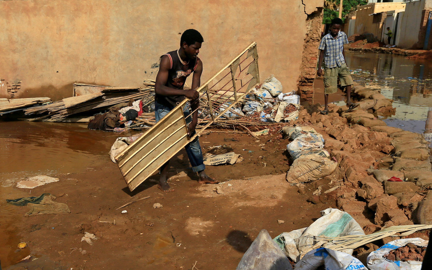 Sudan flooding residents secure home Reuters