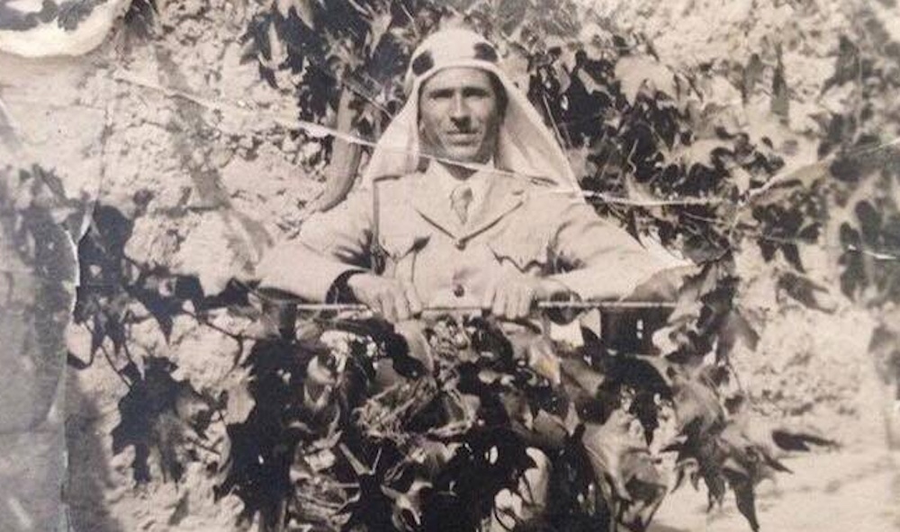 The author’s grandfather, Mohammed Issa al-Jamal to the left (Supplied)