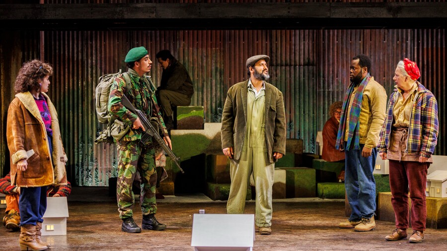  Sally, Robbie, Edwin, Jacob, Mary, the islanders found themselves in the crossfire between an Argentine military dictatorship and a rising wave of British populism (photo by Ellie Kurttz/RSC)