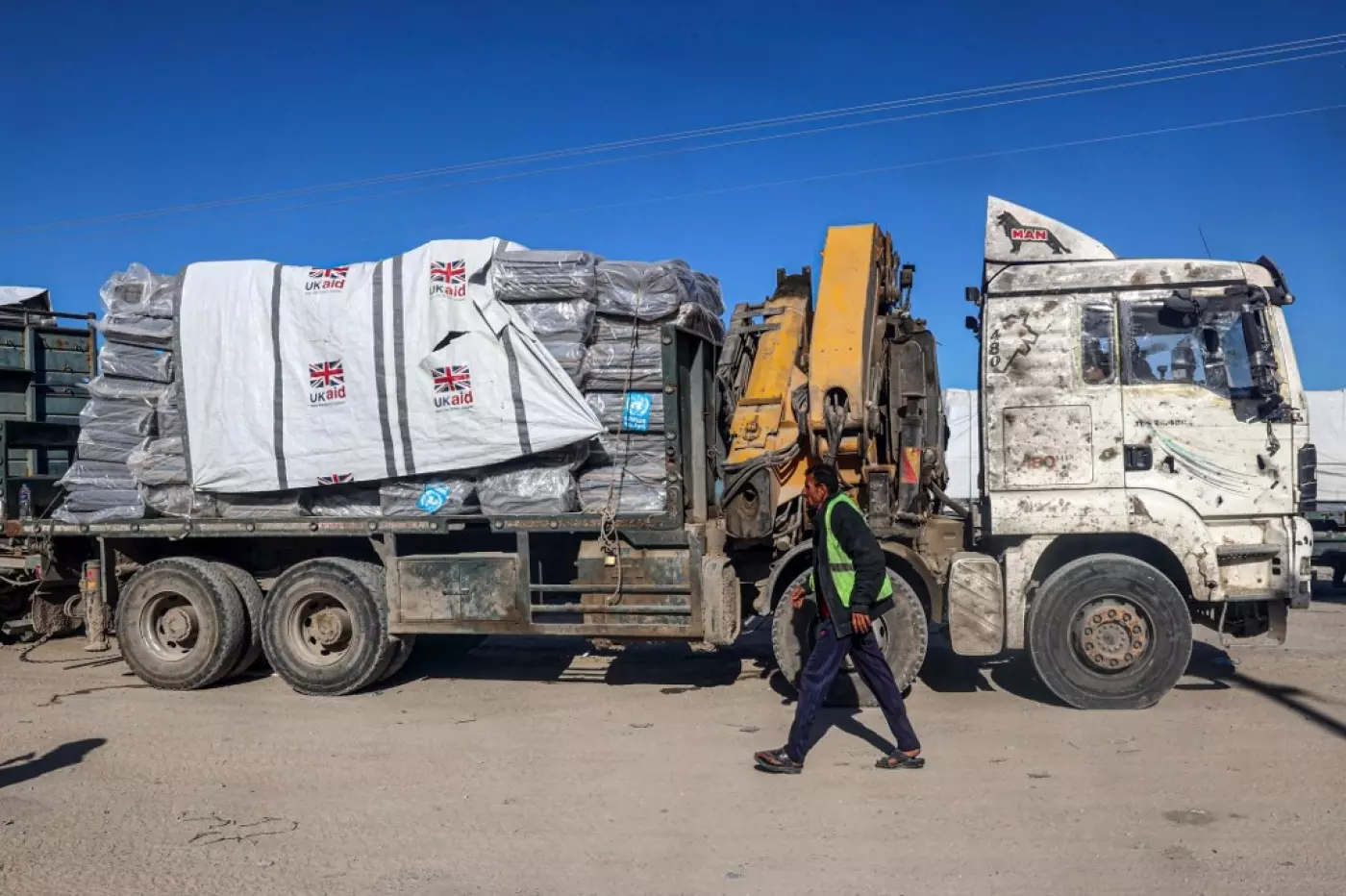 uk aid gaza
