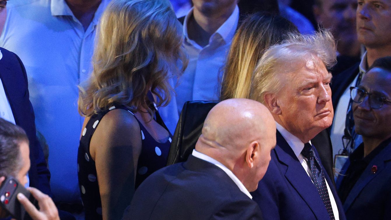 US President Donald Trump attends UFC Freedom 250 on the South Lawn of the White House in Washington, DC, 14 June 2026 (Chip Somodevilla/Getty Images via AFP)