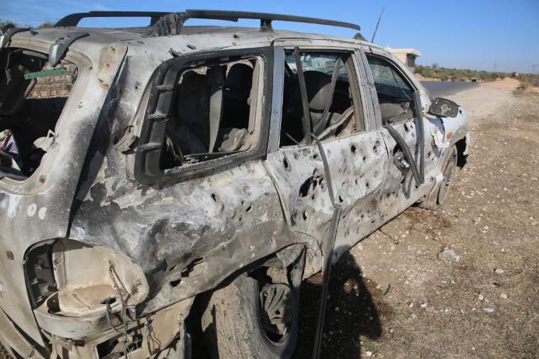 Six wounded in US strike in Idlib
