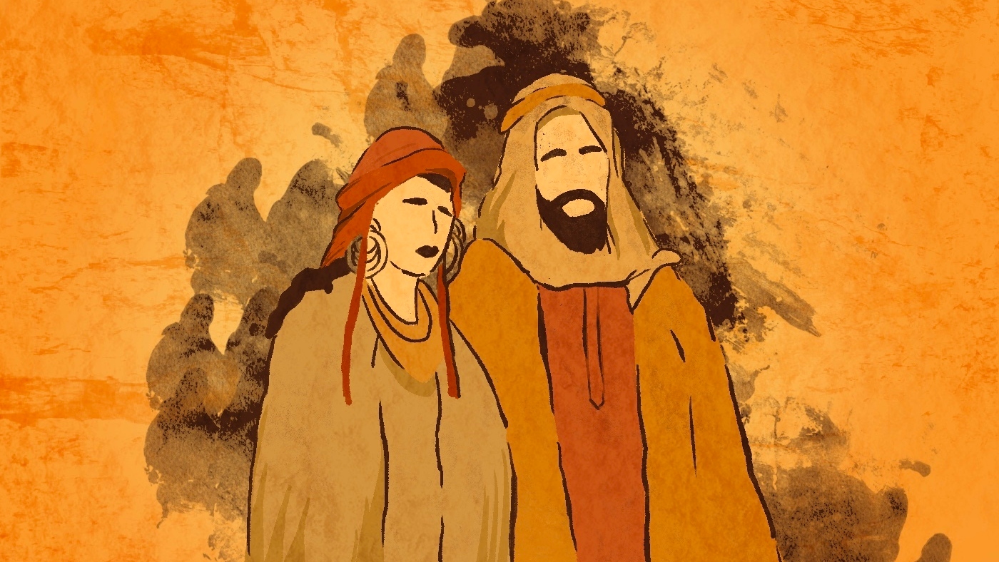 Urwa and Afra's love would last a lifetime, despite the latter's marriage to another (Mohamad Elasaar)