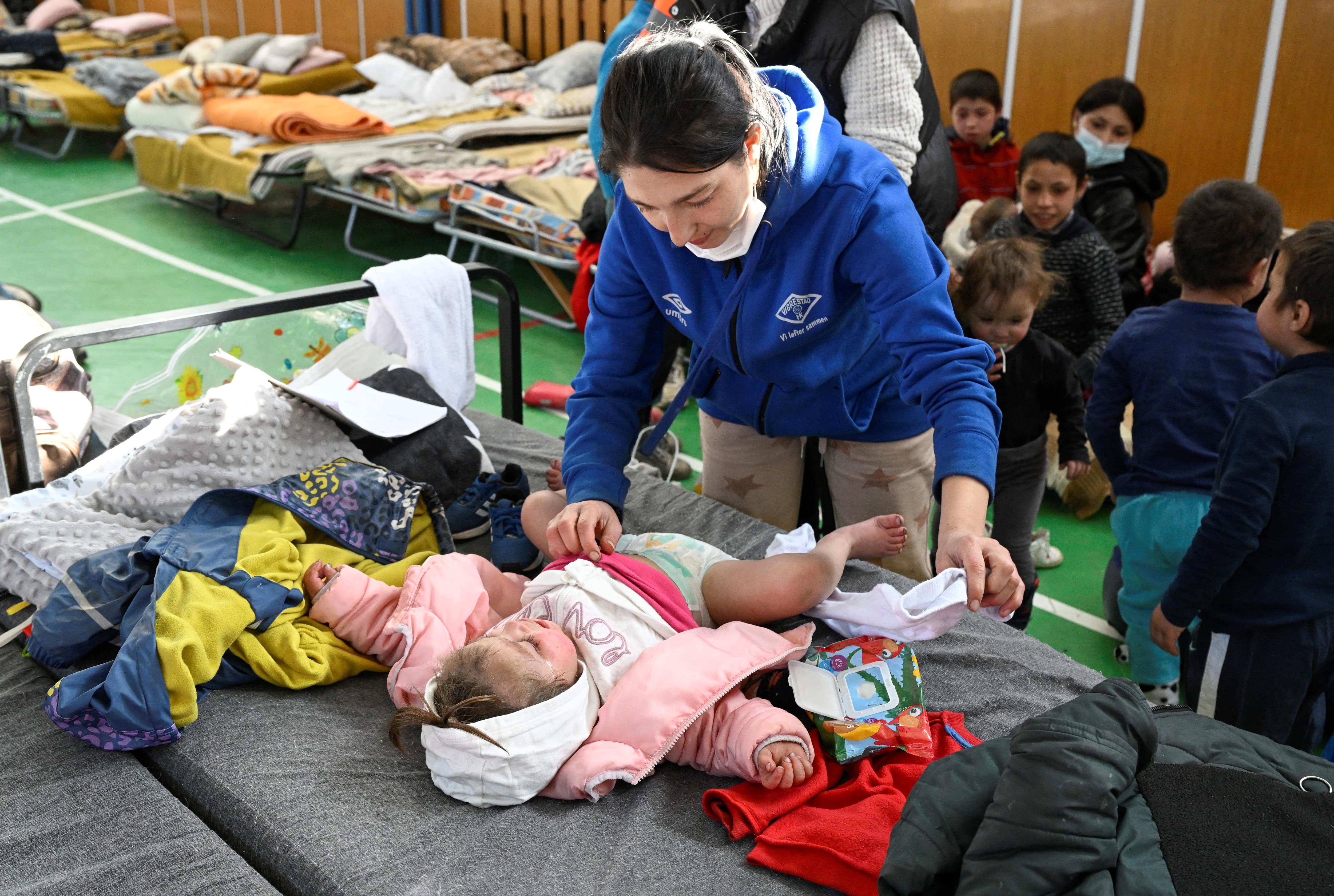 baby ukraine refugee slovakia