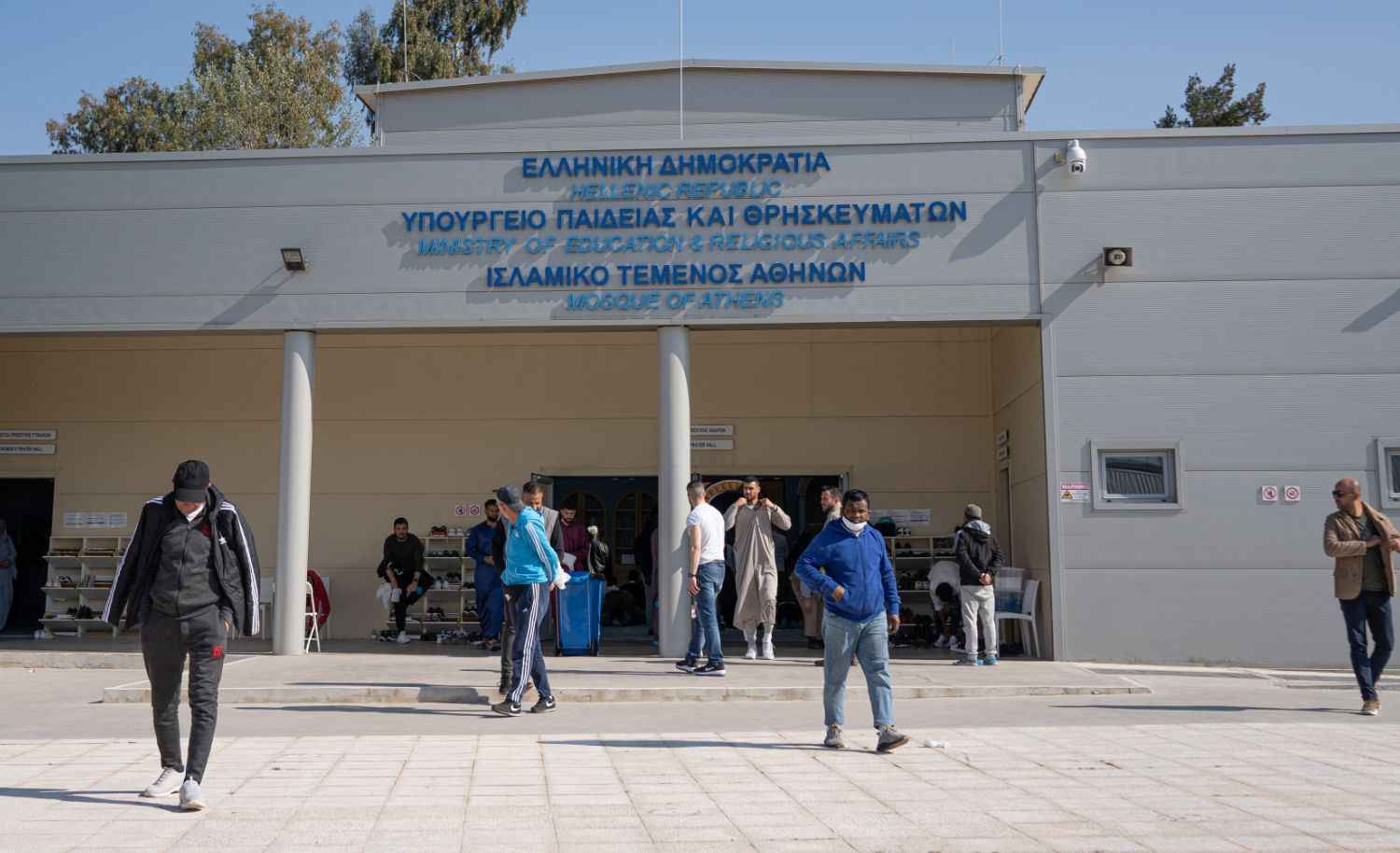 There are an estimated 300,000 Muslims in Athens alone - suggest the Muslim Association of Greece - many of whom pray at Votanikos Mosque (Patrick Strickland/MEE)