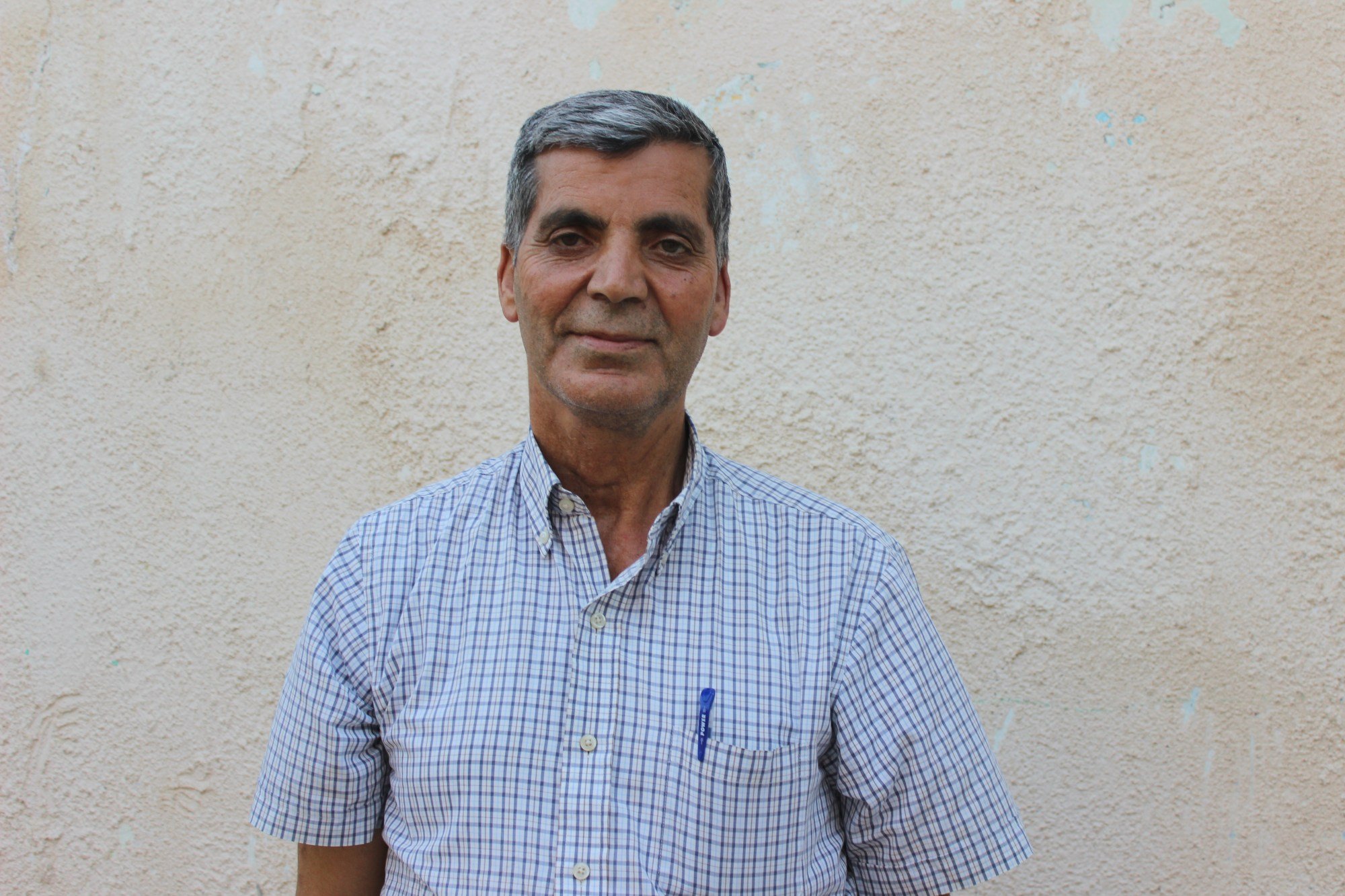 Zakaria Odeh appelle la communauté internationale à intervenir pour sauver Lifta (MEE/photo fournie)