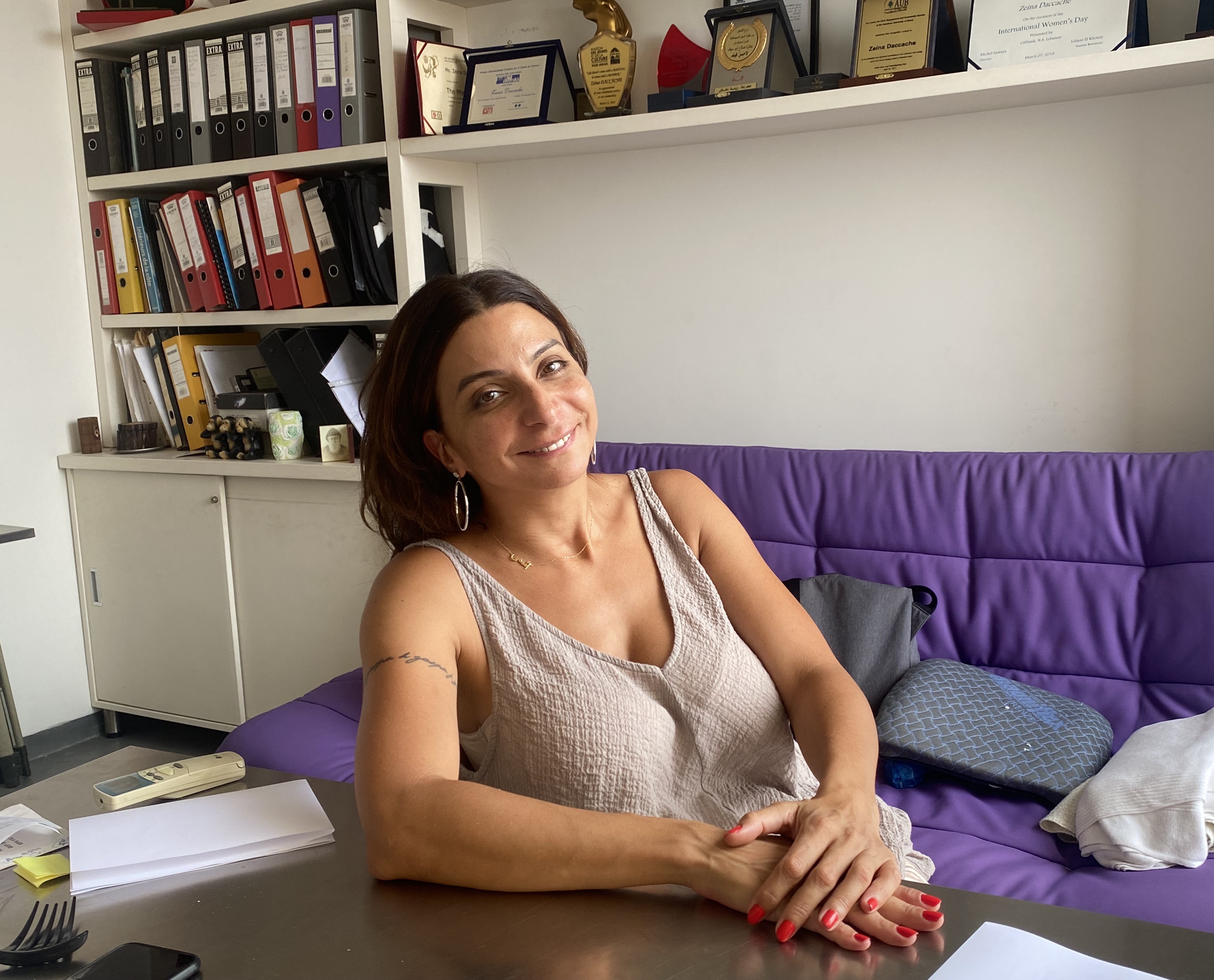 zeina daccache drama therapy lebanon prisons