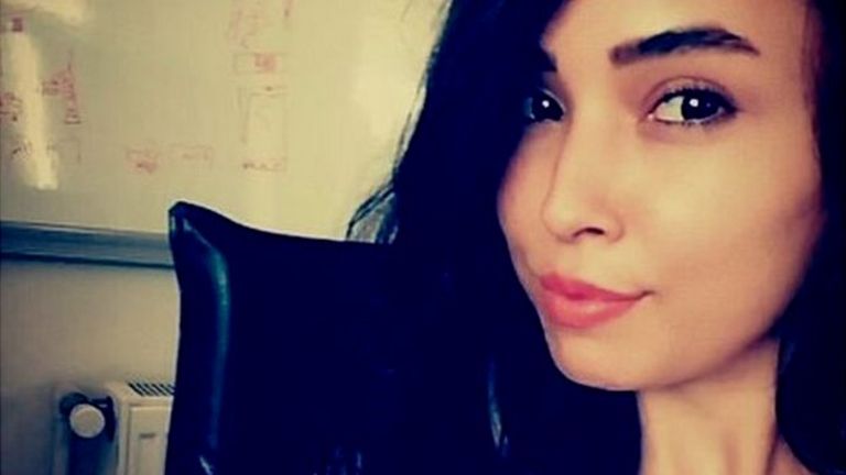 A picture of Aysun Yildirim from social media (twitter)