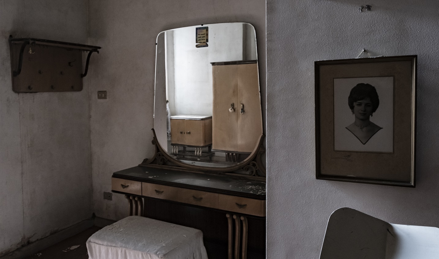 Photo issue de la série Down memory cracks d’Amina Kaddous (avec l’aimable autorisation de l’auteure)