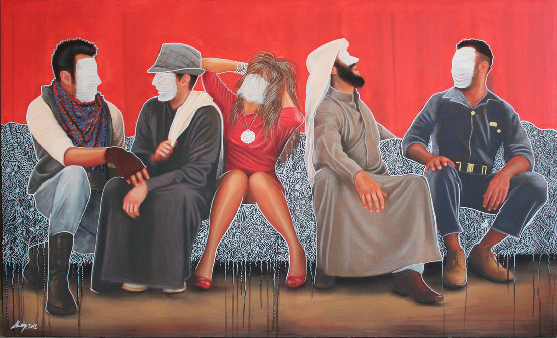 La série It’s a Man’s World a été inspirée par les expériences personnelles de l’artiste (avec l’aimable autorisation de Shurooq Amin)