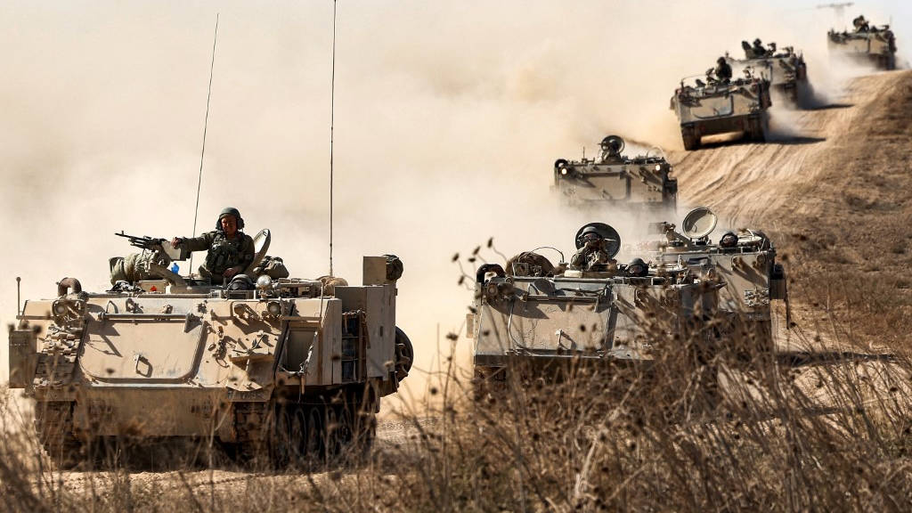 gaza tanks