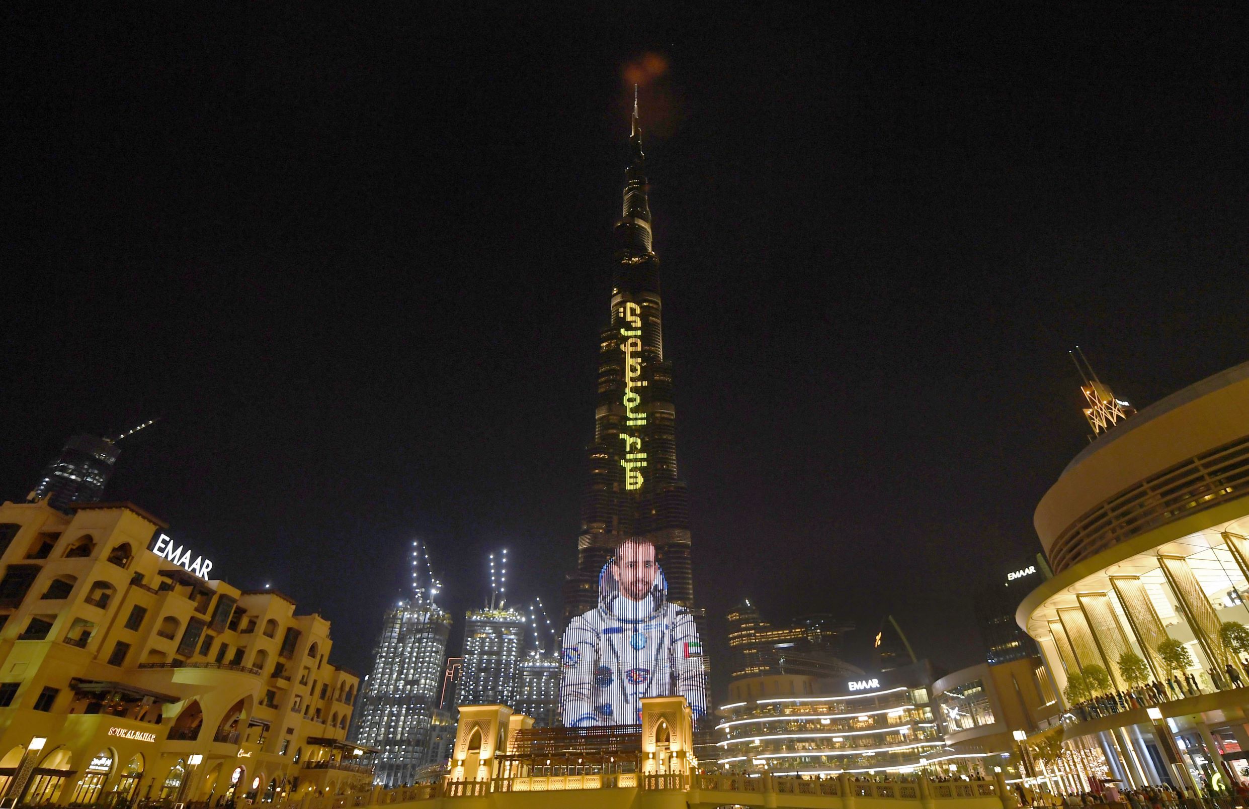 AFP Mansoori space Dubai launch