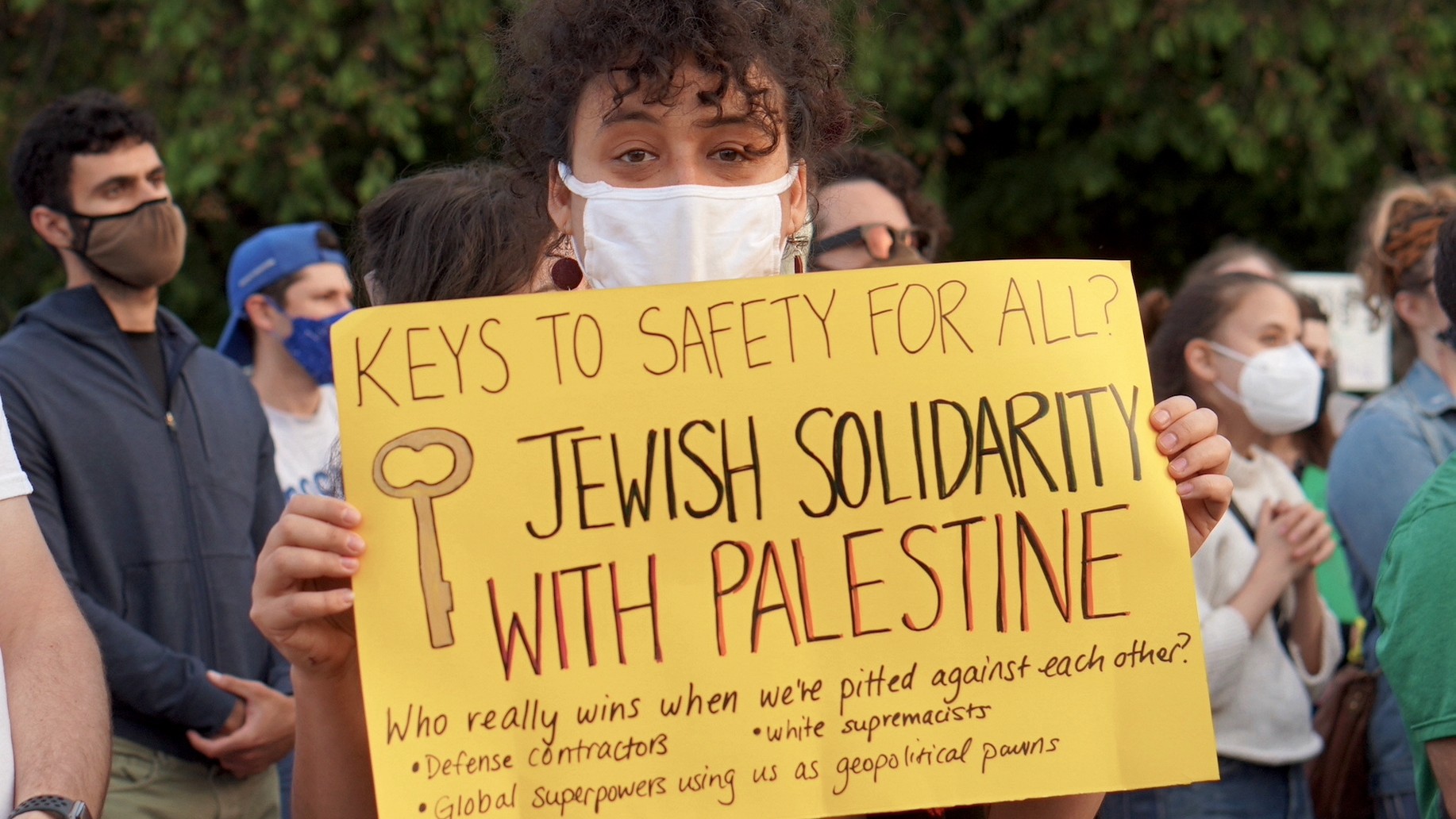 Jewish Americans are regular fixtures at pro-Palestine protest in NYC (Azad Essa/MEE)